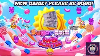 NEW SLOT!?! Let's try this out! - Sugar Rush Super Scatter! *Face Reveal Info*