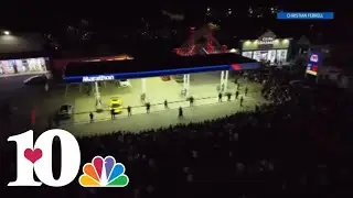 Pigeon Forge PD, other agencies, show up after crowd gathers near Jimmy's Market after Slammed Enuff