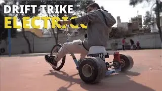 Homemade ELECTRIC DRIFT TRIKE Finished