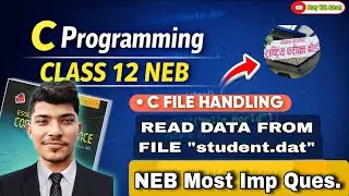 C Program to Read Data from File 