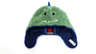 FlapJackKids Kids & Baby Reversible Sherpa Hat - Dinosaur & Astronaut