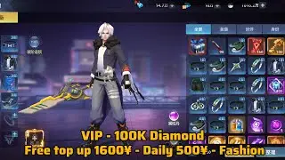 Supernatural City MMO Private Server - Free Top up 1600¥ - Daily 500¥ - 100k diamond - VIP1