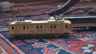 Miniatrain Brass Three Rails Locomotive Test for Marklin Track