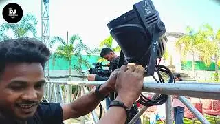 Single Side Dj Setup 2025 || Dj Truss Setup || Led Wall Dj Setup || Dj Light Setup || Dj Deepu Guna
