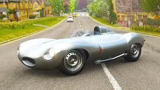JAGUAR D TYPE 1956 I Forza Horizon 4 l Test Drive  Realıstıc 4K  #forzahorizon4 #fh4