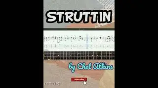Best part of Struttin by Chet Atkins Easy Fingerstyle Guitar Tutorial Tabs