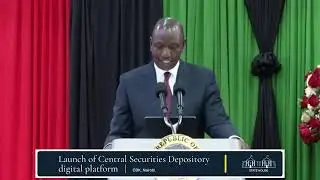 Launch of Central Securities Depository digital platform, CBK, Nairobi.