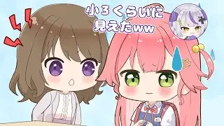 【手描き】母親のようなマネちゃんに怒られるみこちと、それを目撃するラプラス【ホロライブ 切り抜き 手描き / さくらみこ / ラプラス・ダークネス 】