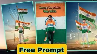 26 january ai photo kaise banaye | Republic day ai photo editing | #republicday2026