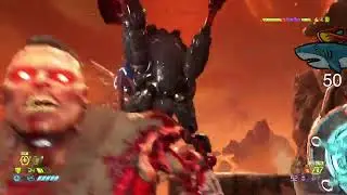 Doom Eternal no death run Part 21. Shark discovers lock-on burst.