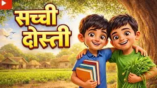 सच्ची दोस्ती | Do Dosto Ki Khani | Do Friend ki Video #viral #Kidzo Toon