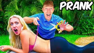 ICH PRANKE meine FREUNDIN 24 STUNDEN im URLAUB!😱(eskaliert)