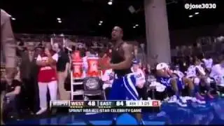 Kevin Hart get ejected from 2012 NBA All-Star Celebrity Game