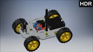 ESP32 Camera 4WD Robot Car