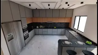 Lumion 10 Cinematic animation interior kitchen design