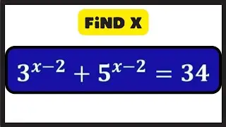 Nice Exponential equation |Math test and step-by-step solution 
