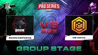 Boom Esports vs OB Esports x Neon Game 2 | BTS Pro Series Season 9: Southeast Asia