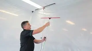 How to Seal the Ceiling of your ZipWall Barrier