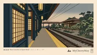 Blue Corridor at Quiet Bend 静曲路 [ Ambient Piano ]