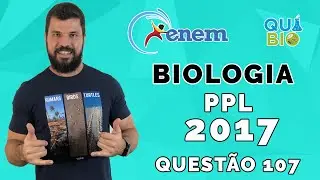 ENEM 2017 PPL - Questão 107 - Dados compilados por Jeremy Jackson, do Instituto Scripps de Oceanogra