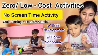 Zero/ Low - Cost Activities for kids|No Screen Time Activity|Right Brain Development Activities|