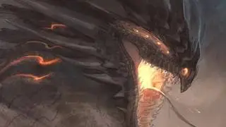 Python Dragon Sketch-Time Lapse