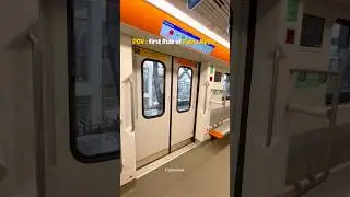 POV : First Ride of Patna Metro 🚇 #patnametro  #patna #metro #patnalikes #patnadiaries #patnacity