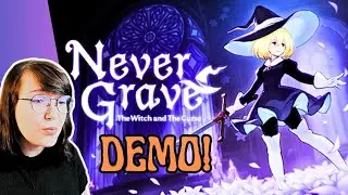 A Cozy Metroidvania? - Never Grave: The Witch and The Curse [Demo]
