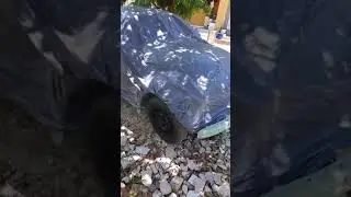 Capa de cobrir carro forrada dual pro tamanho P imperme&aacute;vel d&aacute; certo no fusca | Capa LUXCAR #shorts