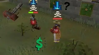 MED LEVEL FULL KARILS W/AMULET OF DAMNED PVP - OSRS LIVE PK COMMENTARY (NICE SMITE)
