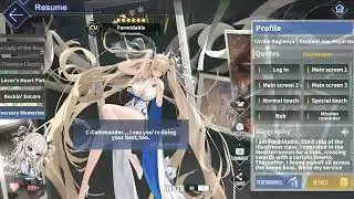 Azur Lane: HMS Formidable L2D Skin Talk & Move (Anniversary Memories)