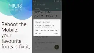 (Root) miui 8 font style change or fix to very eas