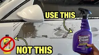 STOP USING GOOGONE FOR GLUE REMOVAL! USE SUPERCLEAN INSTEAD | HOW TO REMOVE ADHESIVE WITH SUPERCLEAN