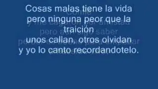 Hermetica Traicion letra