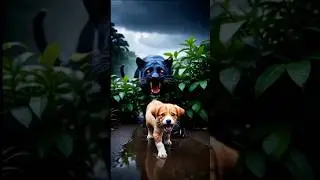 &ldquo;They Saved a Puppy Together 🐶❤️ | Jungle Rescue #ai #story #monkey #puppy #shorts&rdquo;