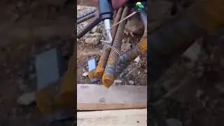 outil de crochet semi-automatique pour fixer les fils d'attache sur les barres d'armature