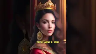 The Queen's Reflection: Discovering Inner Beauty through the Magic Mirror.#the_magical_story