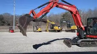 2018 Kubota KX080-4 Excavator Low Hours C&C Equipment