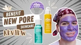 Обзор новейших средств для очищения пор от Benefit Cosmetics! | Nas Ganev