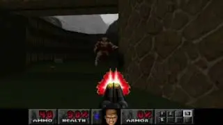 PSX Final Doom TC - Level 30 (Onslaught) - Cyberdemon fight