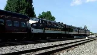 NS 974 Office Car Business Train at Elm