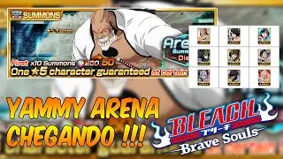 NOVO BANNER DE ARENA !!! YAMMY ARENA SUMMONS COMPENSA ? - BLEACH BRAVE SOULS