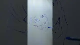 HOW GEGE AKUTAMI DRAWS GOJO SATORU #art #manga #shorts