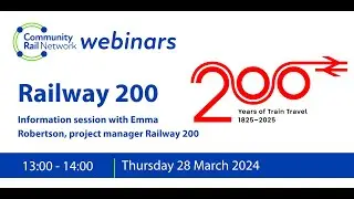 Railway 200 community rail information session