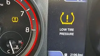 Сброс контрольной лампы TPMS Suzuki Swift
