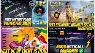 🔴NEXT ULTIMATE SET BGMI 4.3😍| NEXT UC UP EVENT BGMI😱| RETURNING ULTIMATE BGMI 4.3 & SHINOBI KAMI M4✅