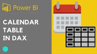How to create a calendar table using DAX | CALENDAR DAX Function