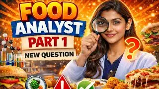 Food Analyst Previous EXAM Question/ Repeated Questions ⁉️