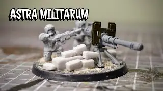 ASTRA MILITARUM - 02 - Собираем Heavy Weapons Team (Имперская Гвардия, WARHAMMER 40000)