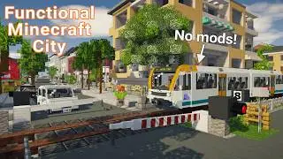Realistic Minecraft City Map [New Update + Download]